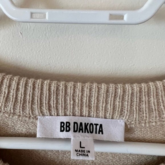 BB Dakota ruffle sleeve sweater dress - Picture 2 of 4